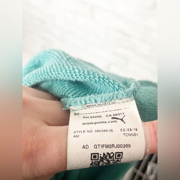 Men's Puma x Rhude Blue Hoodie Limited Edition RARE - Picture 5 of 11